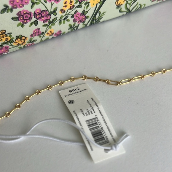 New Tory Burch ROXANNE DELICATE LONG NECKLACE - Picture 12 of 15